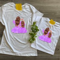 Еднакви тениски за майка и детенце , снимка 7 - Детски тениски и потници - 36820581