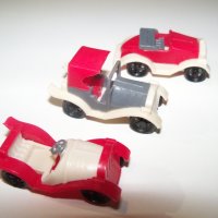 7 малки пластмасови колички играчки от времето на соца, снимка 3 - Коли, камиони, мотори, писти - 38595267