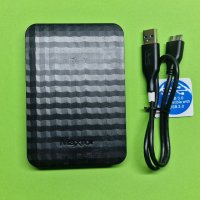 1TB 1000GB Maxtor Външен хард диск USB 3.0 преносим твърд диск УСБ, снимка 1 - Външни хард дискове - 39996205