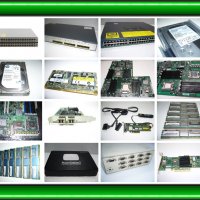 Мрежови Cisco switch, Сървърни части, Raid, HDD, Дъна 