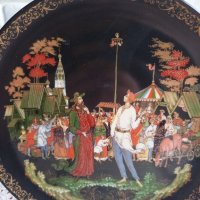 Порцелан декоративни чинии по руски народни приказки , снимка 9 - Декорация за дома - 44001513