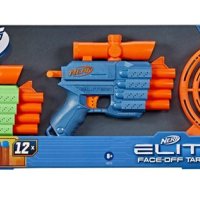 Бластер с мишена и стрели Nerf Elite 2.0 Face Off Target Set - Hasbro, снимка 5 - Други - 43071180