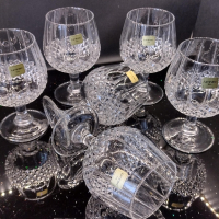 Комплект 6 броя чаши за коняк/бренди Luminarc Sppain, снимка 1 - Чаши - 44873128