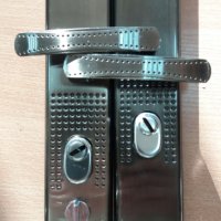 Дръжки за китайска входна врата - 68 мм междуцентрие, снимка 3 - Входни врати - 36922097