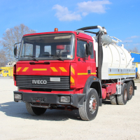 КАНАЛО ПОЧИСТВАЩА МАШИНА - ВОМА IVECO 190-26 6Х2  НОВ ВНОС , снимка 1 - Камиони - 44908614