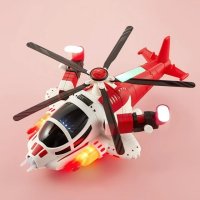Детски хеликоптер със звук и светлина, снимка 5 - Влакчета, самолети, хеликоптери - 42949385