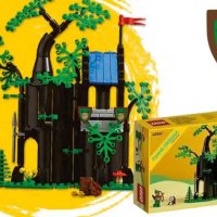 LEGO 40567 Forestmen Forest Hideout Building Set Колекционерски дисплей ( 258 части ), снимка 2 - Колекции - 43159191