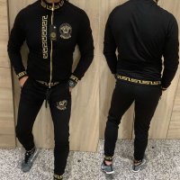 Mъжки спортен екип Versace черен, снимка 2 - Спортни дрехи, екипи - 28594885