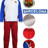 Анцунг (анцуг) горнище и долнище екип на Барселона нов. изработен от микрофибър полиестер с подплата, снимка 2 - Спортни дрехи, екипи - 28505258