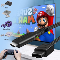 Адаптер за конвертиране на Nintendo64 към HDMI/Nintendo N64/SNES/NGC,HDMI кабел 1м, снимка 1 - Аксесоари - 44874148