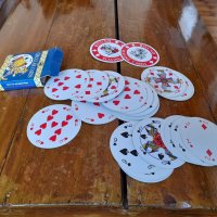 Стари кръгли карти за игра, снимка 5 - Други ценни предмети - 40095795