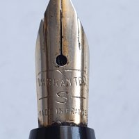 Стара френска писалка с позлатен писец, снимка 2 - Колекции - 43603464