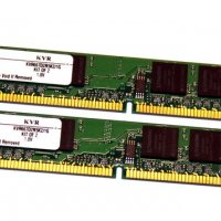Рам памет RAM Kingston модел kvr667d2n5k2 512 MB DDR2 667 Mhz честота, снимка 1 - RAM памет - 28569532