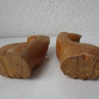 2 бр дървени: куче териер, котка, дърворезба фигура пластика, снимка 5 - Статуетки - 28974865