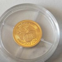 Златен медал 1 Deutsche Währung 1950-2000, снимка 1 - Нумизматика и бонистика - 44080145