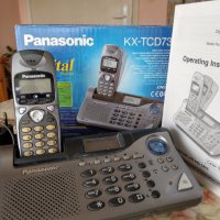 Продавам DEST телефон/секретар Panasonic KX-TCD735, снимка 1 - Стационарни телефони и факсове - 43883133