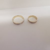 Златни брачни халки чифт , снимка 6 - Пръстени - 43676223