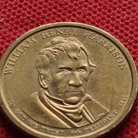 Възпоменателна монета WILLIAM HENRY HARRISON 9 президент на САЩ 1841г. за КОЛЕКЦИЯ 38036, снимка 2 - Нумизматика и бонистика - 40764267