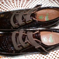 Чисто нови дамски обувки от естествена кожа, снимка 3 - Дамски обувки на ток - 27019943