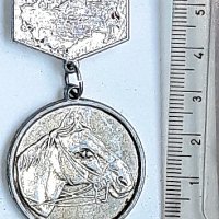 медал Конна езда Олимпиада Москва. ссср. 1980, снимка 3 - Други ценни предмети - 43317216