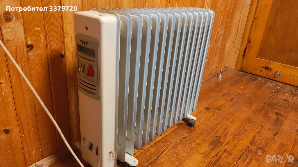 Маслен радиатор TESY 3 KW, снимка 1