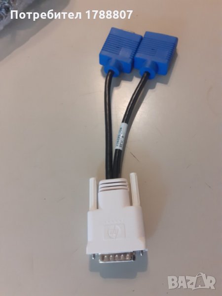 Кабел на DMS-59 към Dual DVI.Преходен кабел от DMS-59 към два DVI изхода, снимка 1