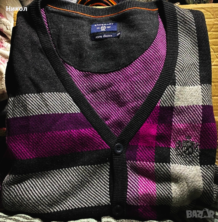 Карирана жилетка State of Art , снимка 1
