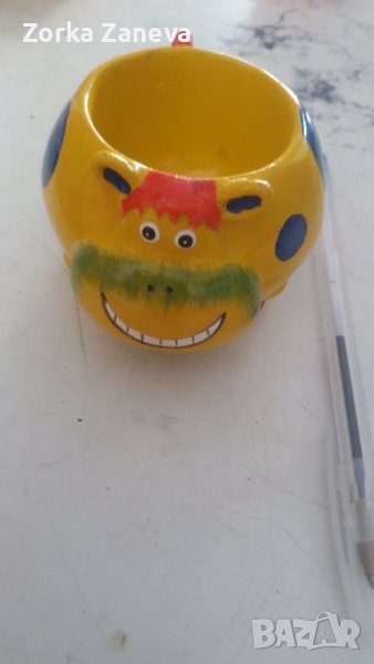 Сувенир кравичка,керамика, снимка 1