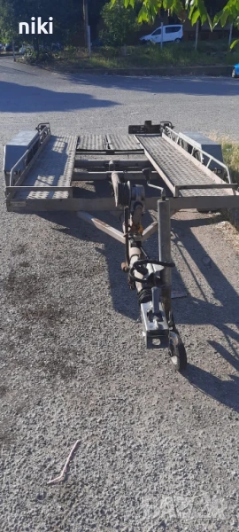 Авто Платформа Hofman 5,7м БАРТЕР, снимка 1