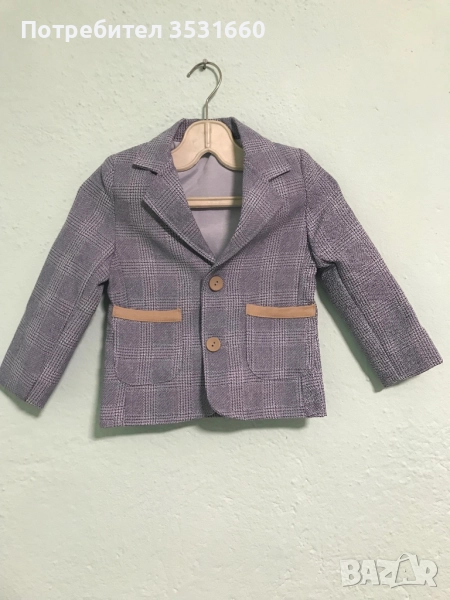 Празничен комплект-Детско сако и риза, снимка 1