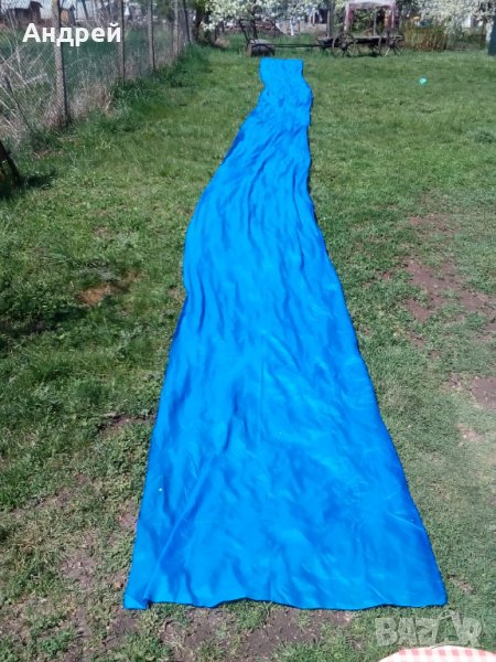 Стар син плат, снимка 1