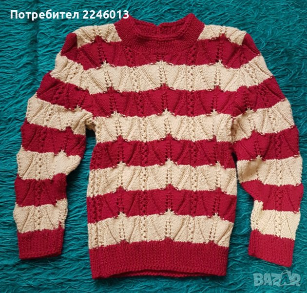 Плетен пуловер, снимка 1