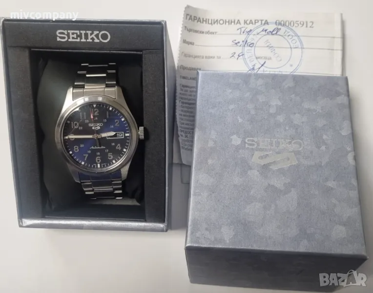 Мъжки автоматичен часовник Seiko 5 SPORTS - SRPG29K1  Гаранция!!!, снимка 1