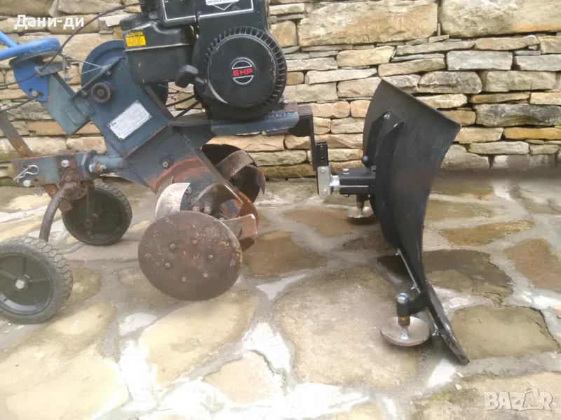 Видимо запазена мотофреза Болгар МБ5- с гребло, дъска , снимка 1