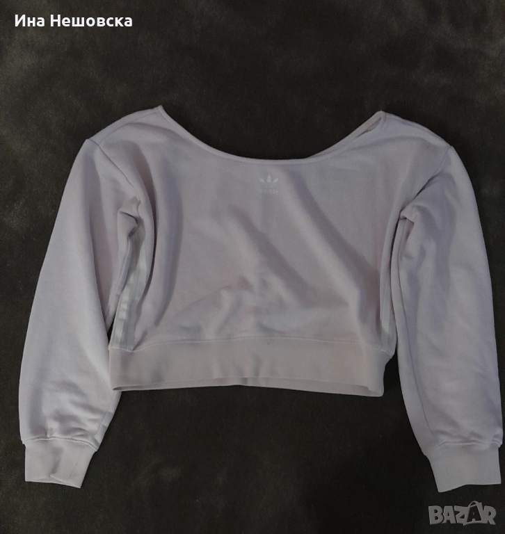 Светлорозова блуза Adidas, снимка 1