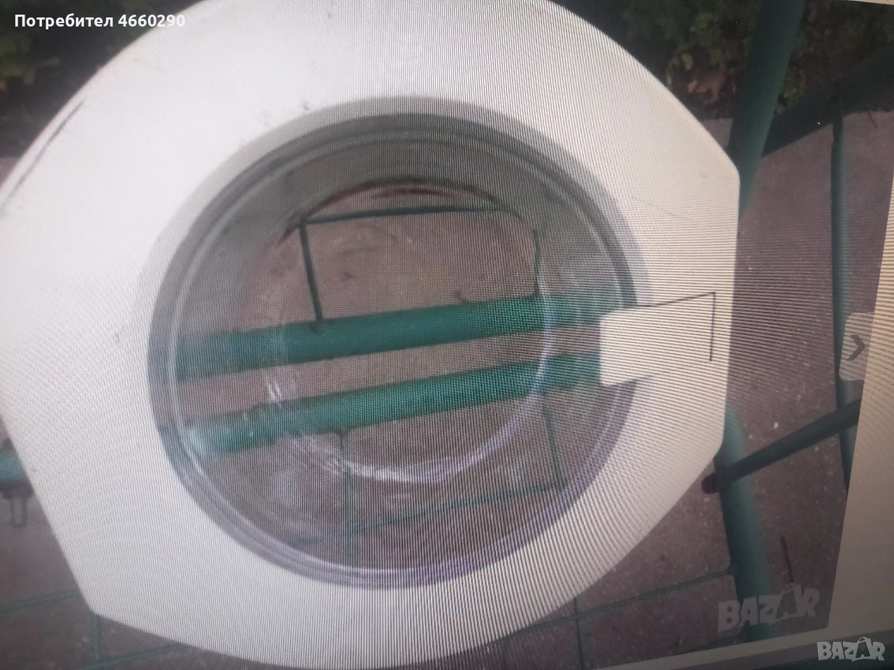 Люк за пералня Ariston AL848 TX, снимка 1