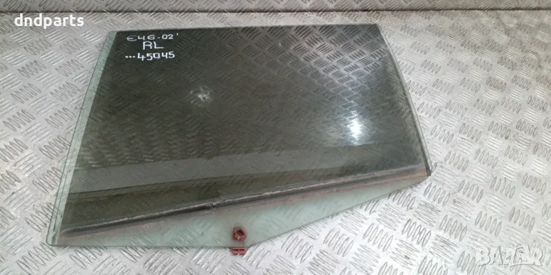 Стъкло врата BMW E46 3-Series 2002г.(задно ляво)	, снимка 1