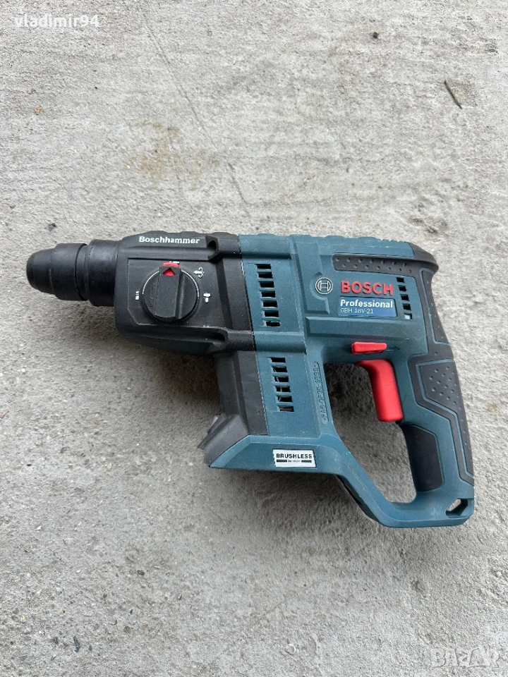 Bosch GBH 18V-21 перфоратор, снимка 1