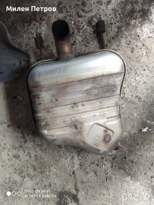 Задно гърне - ауспух Опел Вектра Ц opel vectra c, снимка 1