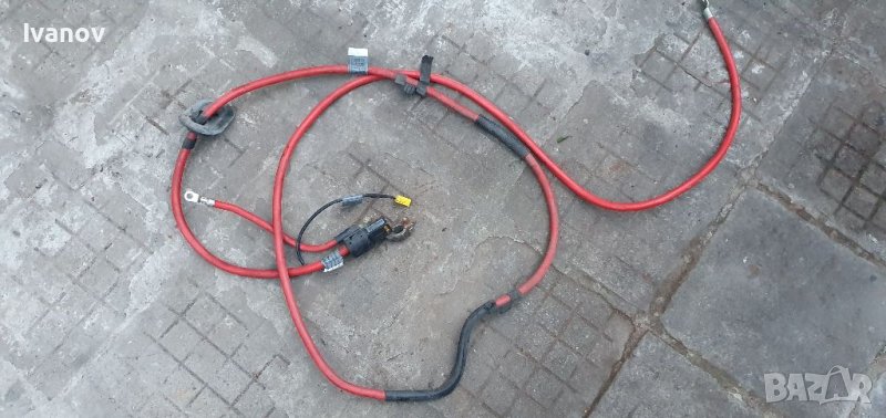 Силов плюсов кабел за акумулатор за бмв е46 пиропатрон плюсова клема, снимка 1