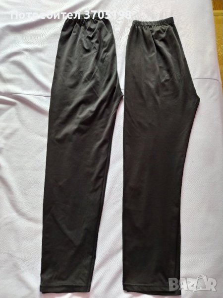 Два тънки черни спортни панталона, снимка 1