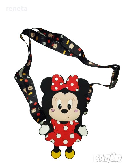 Чанта Mickey & Minnie , Мини Маус, Силиконова, 16х10 см., снимка 1