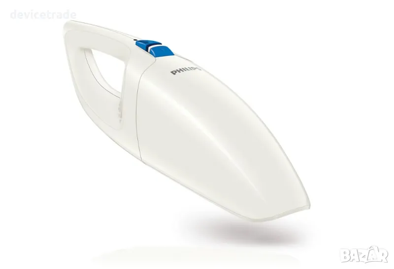 Ръчна прахосмукачка Philips MiniVac FC6150/01, 0.5 л, 3.6 V Ni-MH, Бяла, снимка 1