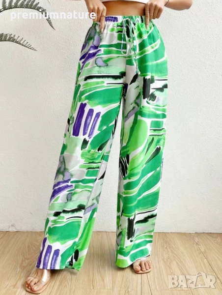 🧭 елегантен еластичен панталон, снимка 1