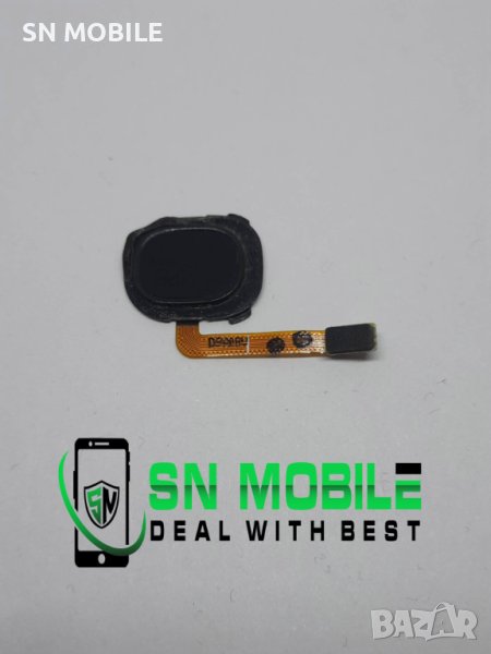 Пръстов отпечатък Samsung A20e A202 черен употребяван, снимка 1