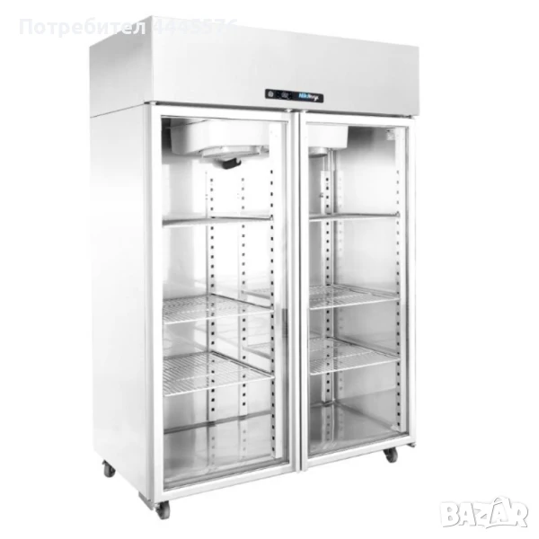 Хладилен шкаф с остъклени врати TH D2 140MG, снимка 1