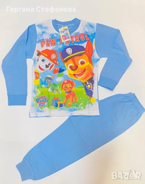 Пижами за момче Спайдермен -98,104,110,116,122,128 Соник-104,110,116,122,128 Смърф, снимка 1