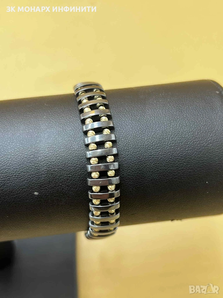 Златна гривна конец 14К , снимка 1