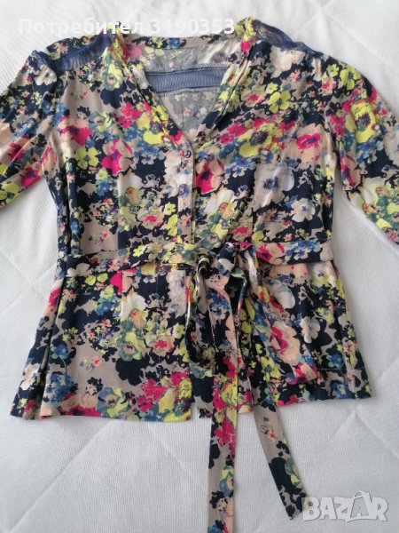 Дамска пъстра риза , снимка 1