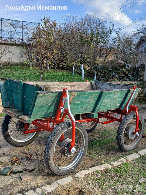 Моторна каруца 18ц гуми , снимка 1